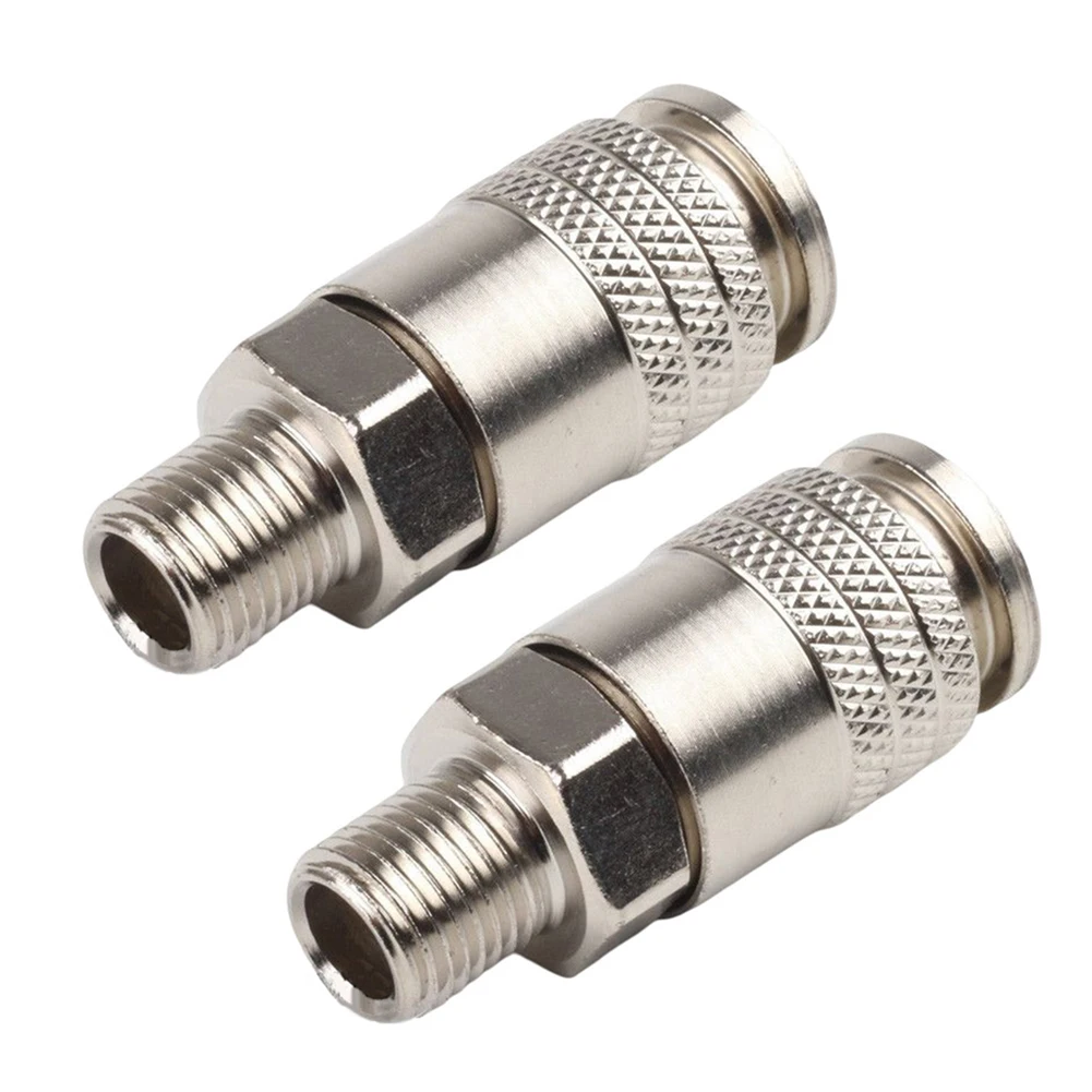 2Pcs Pneumatic Fitting G1/4 Male Thread EU Standard Quick Coupling Connector Coupler For Air Compressor Power Tool Parts
2Pcs Pneumatic Fitting G1/4 Male Thread EU Standard Quick Coupling Connector Coupler For Air Compressor Power Tool Parts