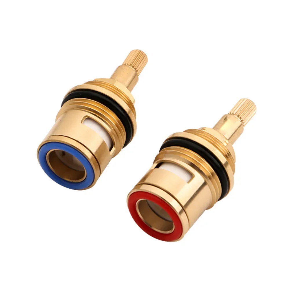 1pc Universal Replacement Tap Valves Brass Ceramic Disc Cartridge Inner Faucet Valve For Bathroom, Clockwise Or Anti-clockwise
1pc Universal Replacement Tap Valves Brass Ceramic Disc Cartridge Inner Faucet Valve For Bathroom, Clockwise Or Anti-clockwise