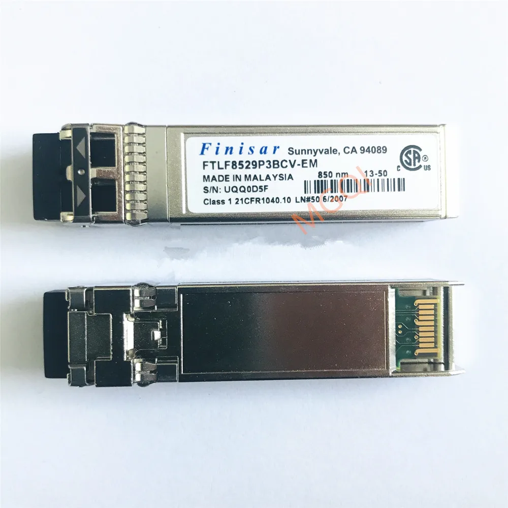 Finisar 16G SFP/FTLF8529P3BCV-EM/16G SFP+ 850nm/16G LC Fibre Channel Transceiver/16G fibre channel card module/port hba module
Finisar 16G SFP/FTLF8529P3BCV-EM/16G SFP+ 850nm/16G LC Fibre Channel Transceiver/16G fibre channel card module/port hba module