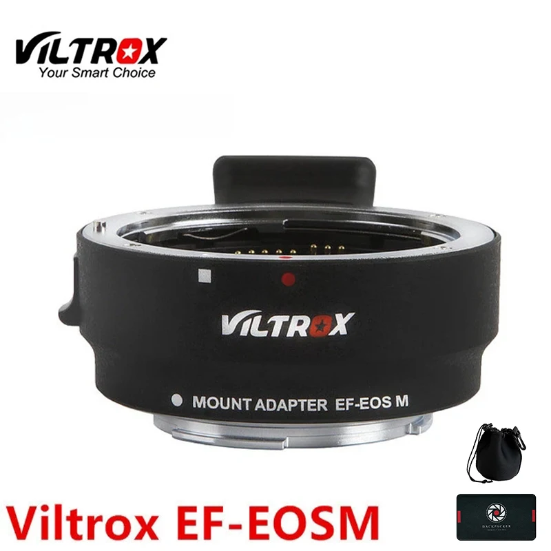 Viltrox For EF-EOSM EOS-EOSM Electronic Auto Focus Lens adapter for EOS EF EF-S lens to EOSM EF-M2 M3 M5 M6 M10 Mount Adapter
Viltrox For EF-EOSM EOS-EOSM Electronic Auto Focus Lens adapter for EOS EF EF-S lens to EOSM EF-M2 M3 M5 M6 M10 Mount Adapter