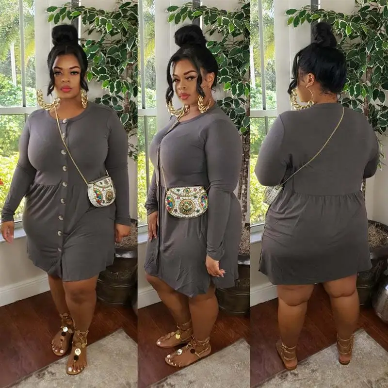 Langmao Casual Solid Button Down Pleated Dress Women Fashion Street Wear Mini Dress -------- Women
Langmao Casual Solid Button Down Pleated Dress Women Fashion Street Wear Mini Dress -------- Women