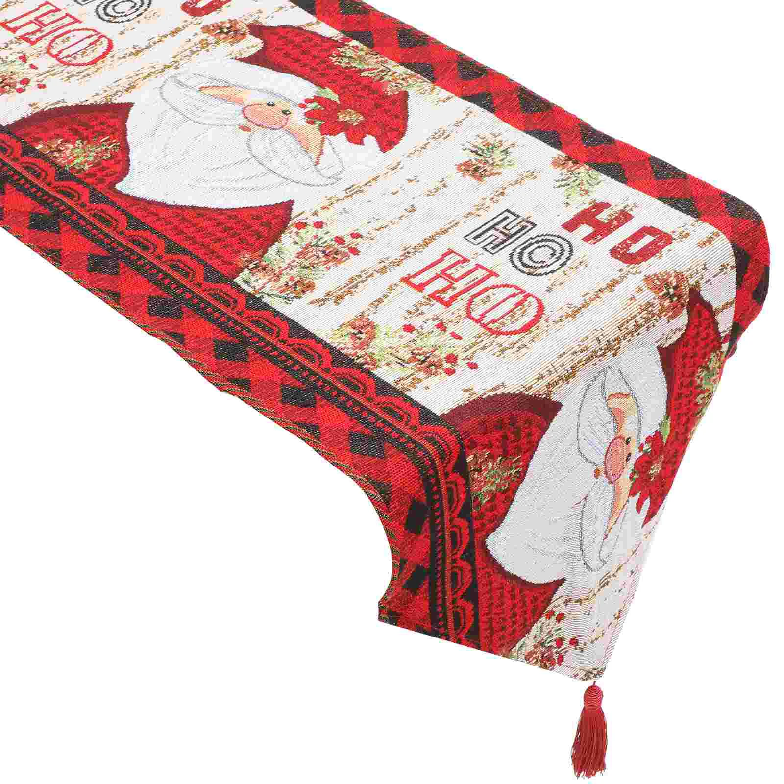 Desk Christmas Table Runner Banquet Outdoor Decorations Polyester Tablecloth for Xmas
Desk Christmas Table Runner Banquet Outdoor Decorations Polyester Tablecloth for Xmas