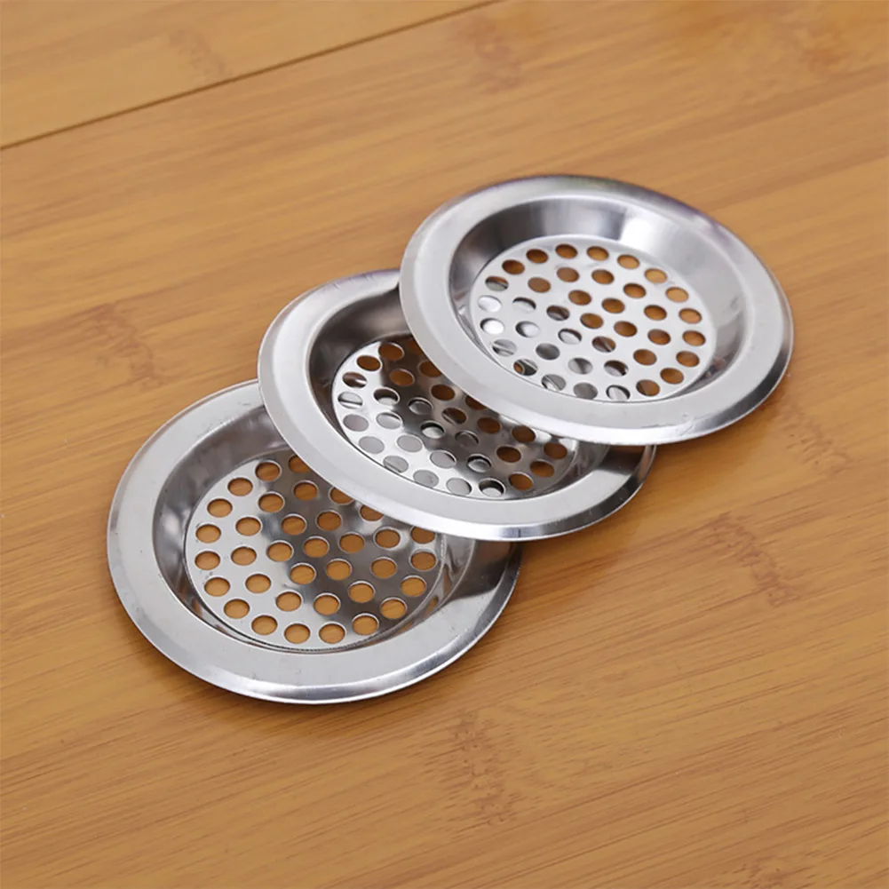 

1PC 60/75mm Stainless Steel Strainer Round Filtration PLUG STRAINER Bath/Bathroom Sink Shower Drain Filter Cover Hair Catcher UK