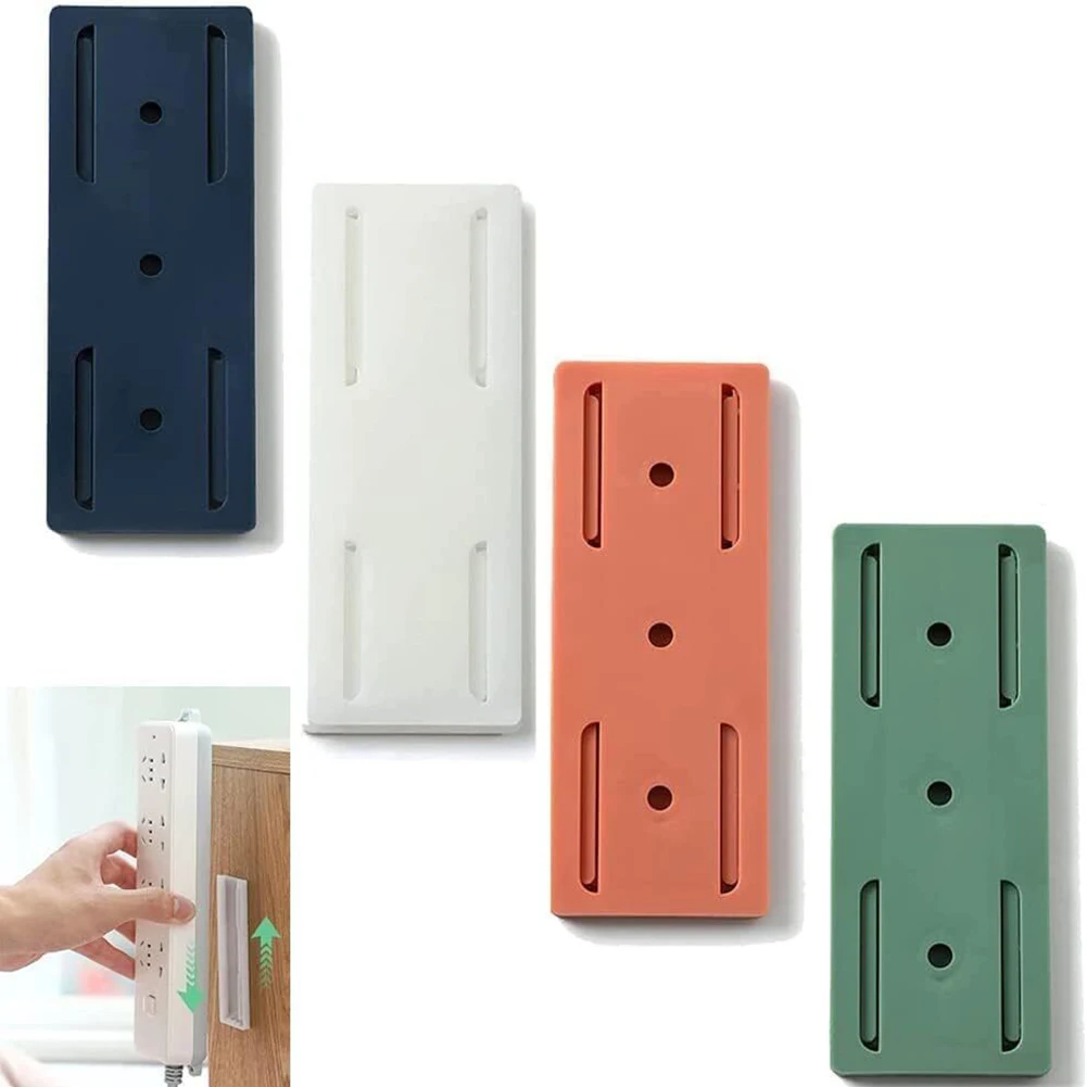 Wall-Mounted Holder Punch-Free Plugs Fixer Self-Adhesive Socket Fixer Cable Power Strips Holder Cable Wire Organizer Rack
Wall-Mounted Holder Punch-Free Plugs Fixer Self-Adhesive Socket Fixer Cable Power Strips Holder Cable Wire Organizer Rack