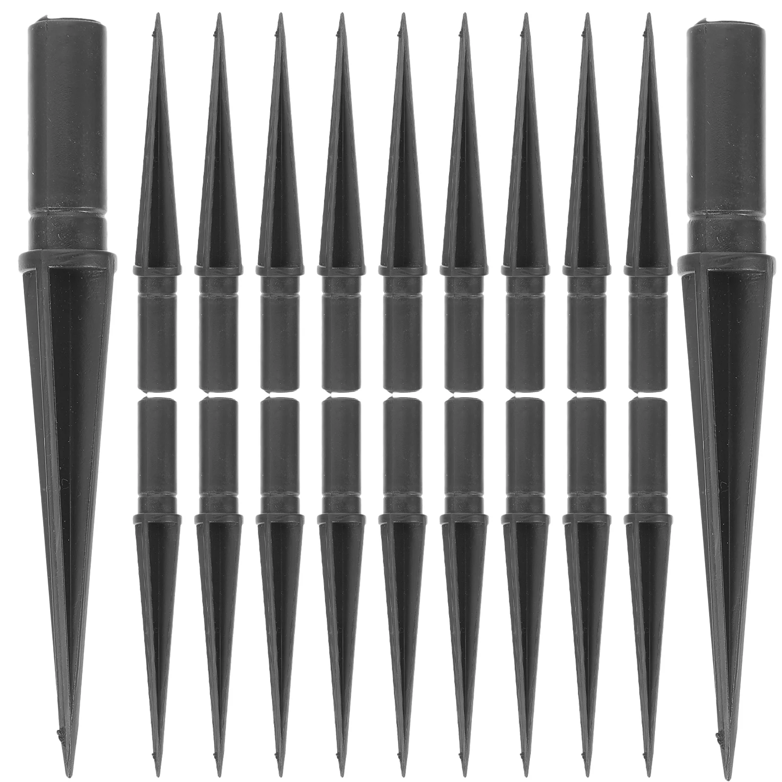 

Light Solar Stakes Replacement Stake Ground Lights Spike Spikes Lamp Garden Torch Parts Landscape Pathway Path Lawn Abs Markers