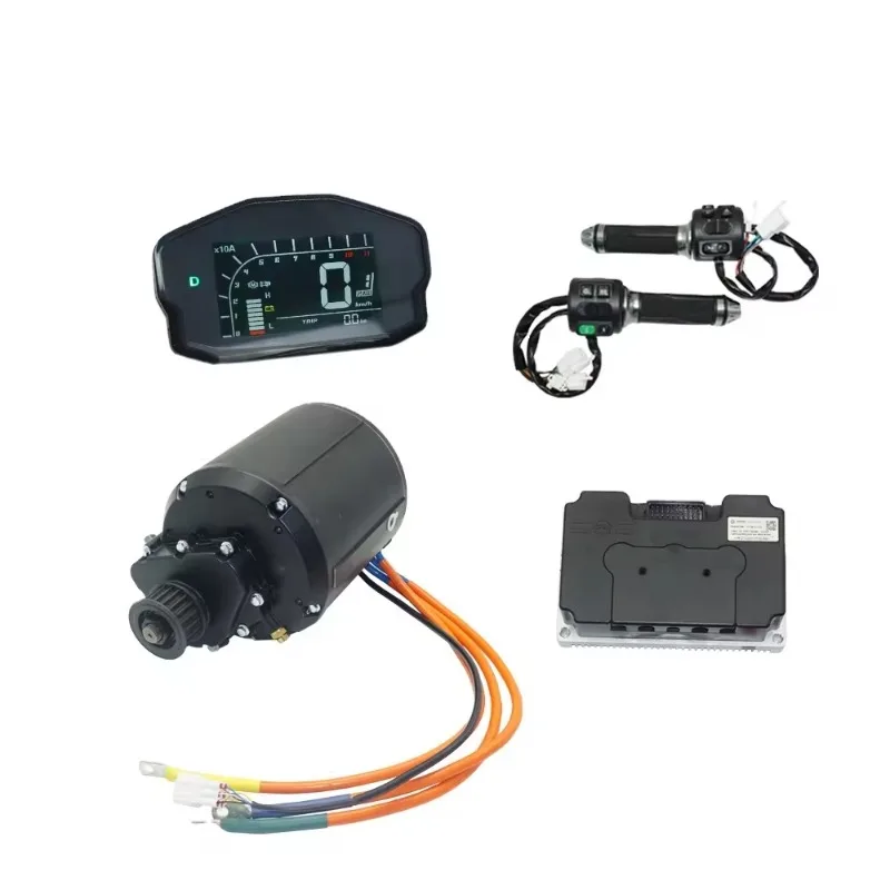 90H V3 4000W Liquid Cooled Mid Drive Motor Kits With Fardriver ND72680 Programmable Controller For E-Motorcycle
90H V3 4000W Liquid Cooled Mid Drive Motor Kits With Fardriver ND72680 Programmable Controller For E-Motorcycle