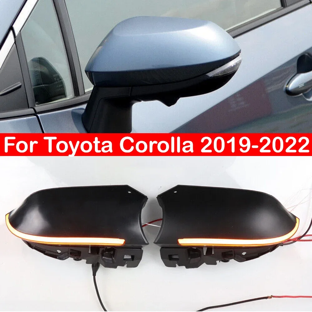 For Toyota Corolla 2019-2022 Car Dynamic LED Turn Signal Light Side Mirror Sequential Parking Lamp Dynamic Blinker White Amber
For Toyota Corolla 2019-2022 Car Dynamic LED Turn Signal Light Side Mirror Sequential Parking Lamp Dynamic Blinker White Amber