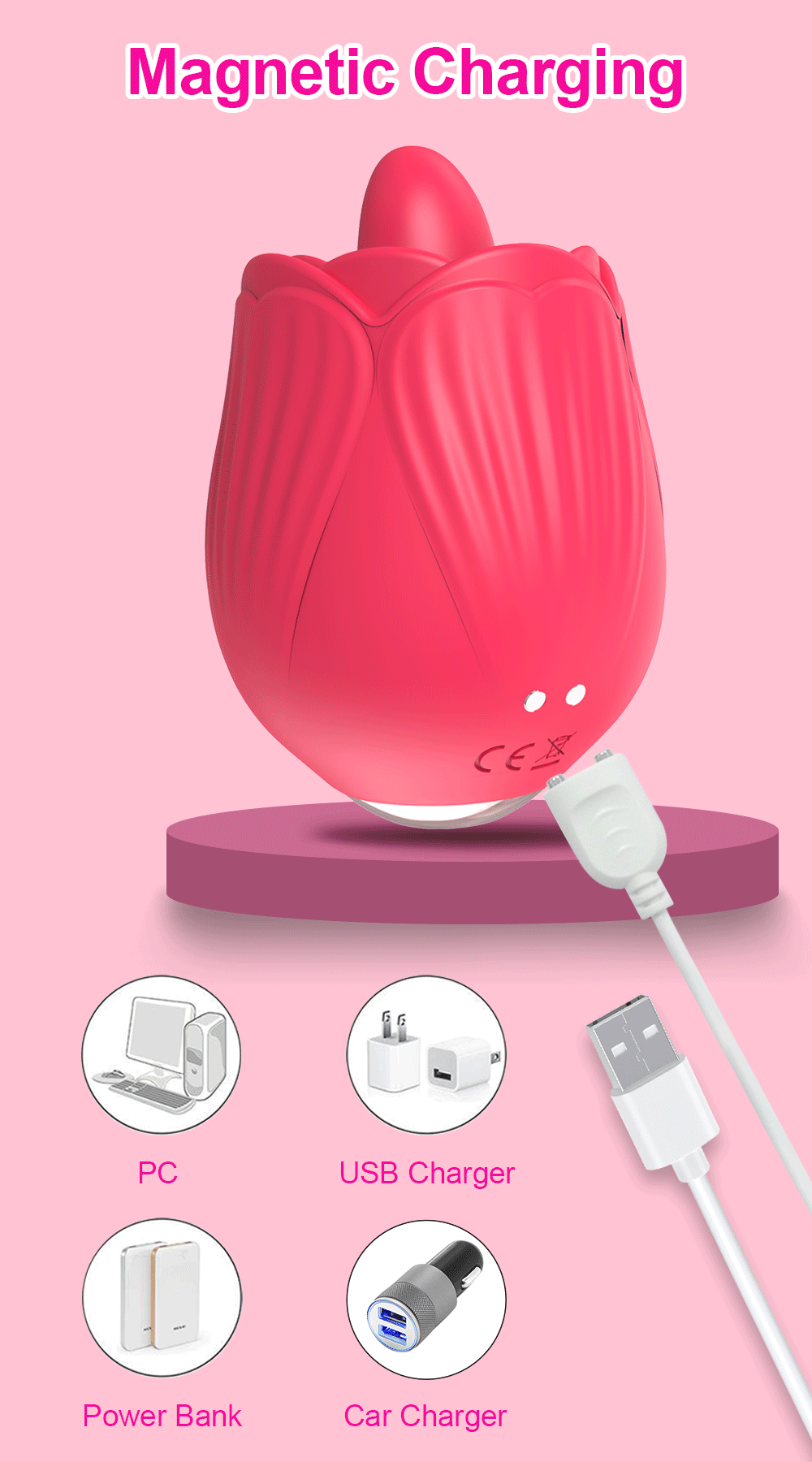 Powerful Rose Vibrator Female Clitoris Stimulator Tongue Oral Licking Female Masturbator Good Nipple Sex Toys for Women Adult 18 Powerful Rose Vibrator Female Clitoris Stimulator Tongue Oral Licking Female Masturbator Good Nipple Sex Toys for Women Adult 18