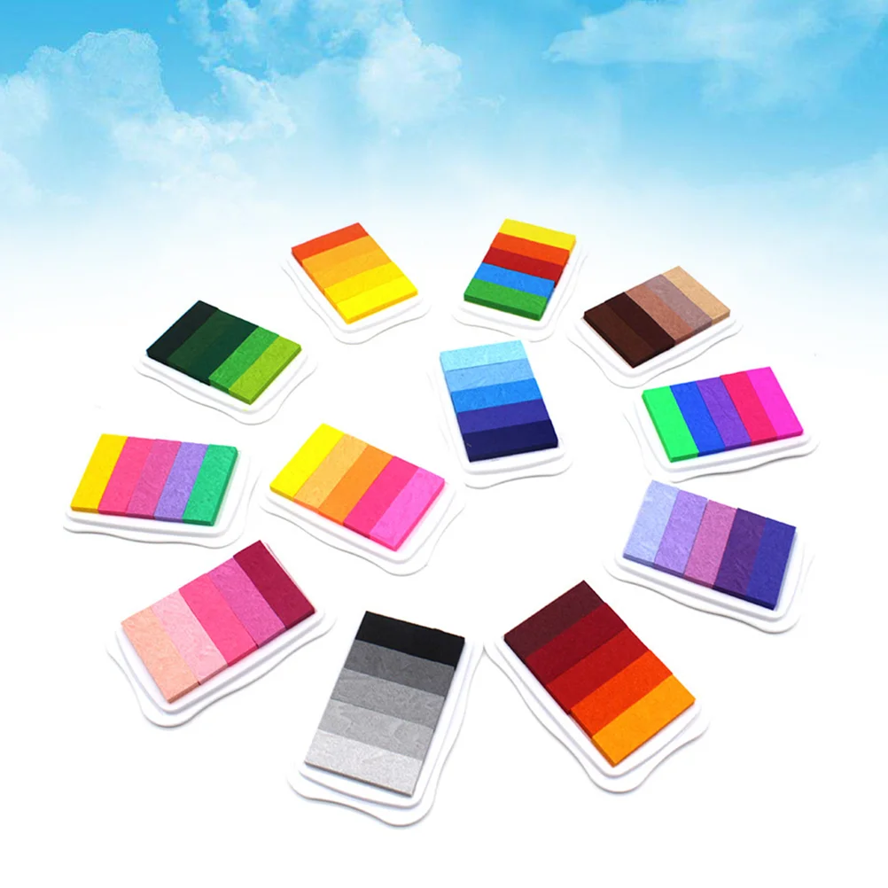 5 Colors CP Gradient Stamp Pad 3 Colors SR Gradient Inkpad Hand Printed Piece Craft Stamp Pad (Random Color)
5 Colors CP Gradient Stamp Pad 3 Colors SR Gradient Inkpad Hand Printed Piece Craft Stamp Pad (Random Color)