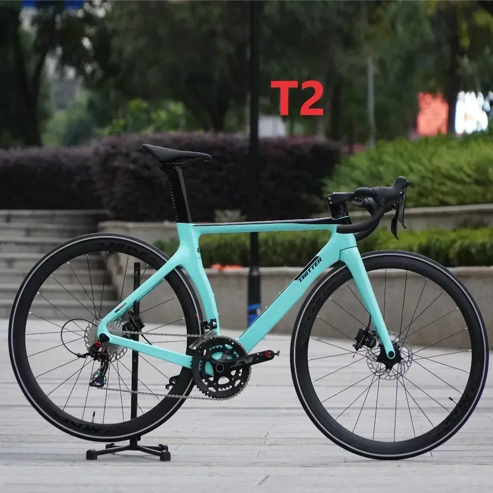 TWITTER New T2 RS-24S Fully Hydraulic Brakes Carbon Fiber Road Bicycle Fully Hidden Inner Line Foldable Tires bicycles bicicleta
TWITTER New T2 RS-24S Fully Hydraulic Brakes Carbon Fiber Road Bicycle Fully Hidden Inner Line Foldable Tires bicycles bicicleta