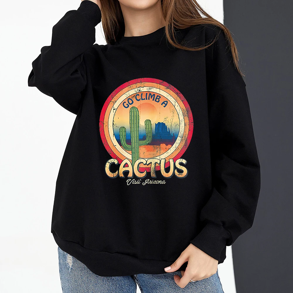 Черные толстовки с принтом кактуса в стиле панк 2023, персонализированные топы, Толстовка Оверсайз, женские толстовки в стиле хип-хоп, крутые, высокие, осень/зима 
Черные толстовки с принтом кактуса в стиле панк 2023, персонализированные топы, Толстовка Оверсайз, женские толстовки в стиле хип-хоп, крутые, высокие, осень/зима