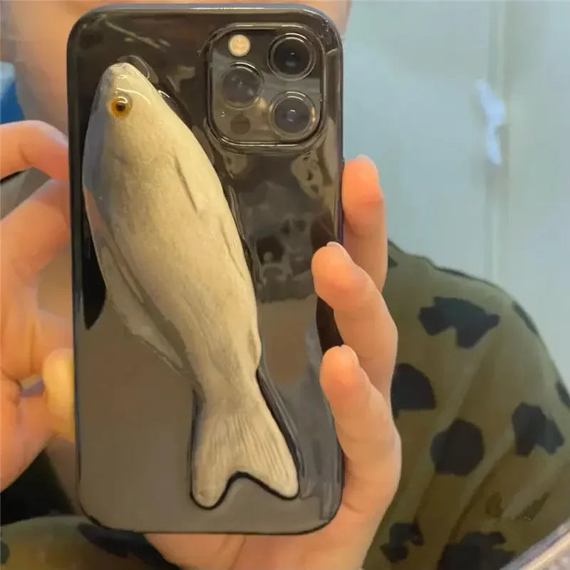 2023 Funny Creative Niche IPhone 13pro Phone Case IPhone14 Protective Case Dropper 3D Fish All Inclusive Premium 11/XR Soft Case
2023 Funny Creative Niche IPhone 13pro Phone Case IPhone14 Protective Case Dropper 3D Fish All Inclusive Premium 11/XR Soft Case