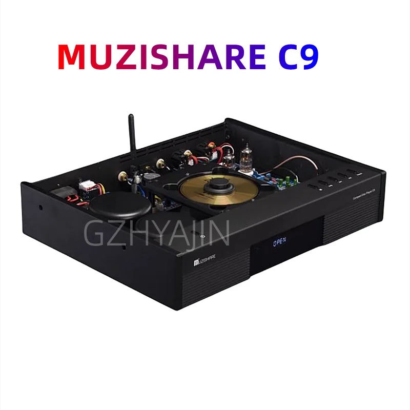 

MUZISHARE C9 fever level vacuum tube CD player with high-definition Bluetooth and decoder 9038