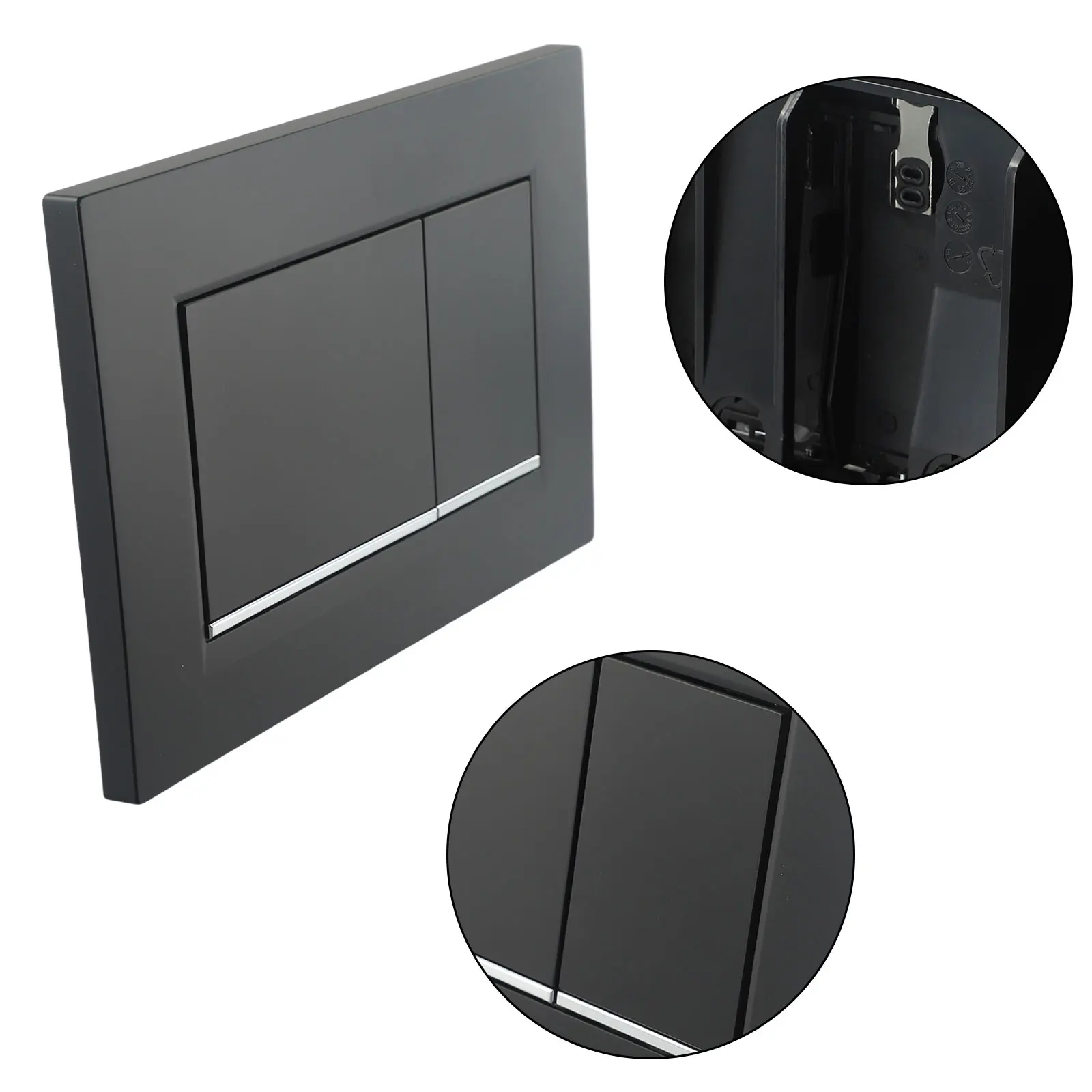 Toilet Tank Dual Flush Plate Toilet Push Button 164mm 246mm Button Chrome Double Crescent Dual Flush Plastic Toilet Bowls
Toilet Tank Dual Flush Plate Toilet Push Button 164mm 246mm Button Chrome Double Crescent Dual Flush Plastic Toilet Bowls