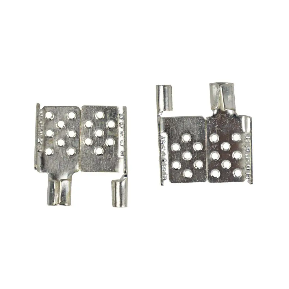 40 Pcs Underfloor Carbon Heat Warm Floor Heating Film Clips Silver Electric Heating Film Clamp Connector Accessories for Minco
40 Pcs Underfloor Carbon Heat Warm Floor Heating Film Clips Silver Electric Heating Film Clamp Connector Accessories for Minco