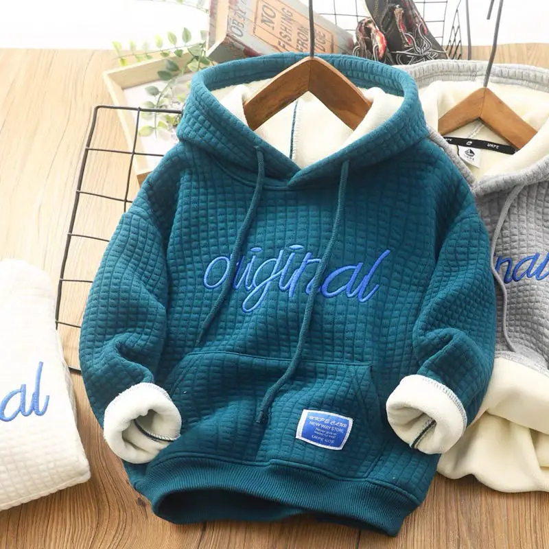 Winter Autumn Young Children Boys Hooded Sweatshirts Clothes For Kids Plus Pullovers Tops Teen Boys Clothes 4 5 6 7 8 9 10 12Y
Winter Autumn Young Children Boys Hooded Sweatshirts Clothes For Kids Plus Pullovers Tops Teen Boys Clothes 4 5 6 7 8 9 10 12Y