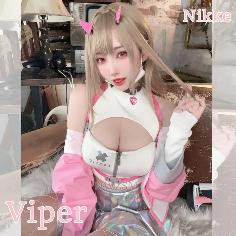 Игра NIKKE богиня победы Випер Косплей SSR ролевая Випер спортивная форма JK Юбка Ремни головной убор перчатки костюм на Хэллоуин
Игра NIKKE богиня победы Випер Косплей SSR ролевая Випер спортивная форма JK Юбка Ремни головной убор перчатки костюм на Хэллоуин