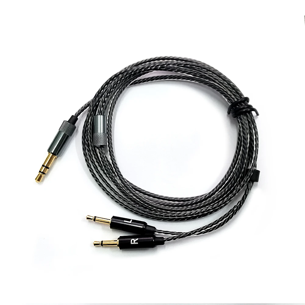 3.5MM to 2.5MM JackHeadphone Upgrade Cable Headset Audio Cable Earphone Replacement Cable for SENNHEISER HD447 HD437 HD202 HD212 3.5MM to 2.5MM JackHeadphone Upgrade Cable Headset Audio Cable Earphone Replacement Cable for SENNHEISER HD447 HD437 HD202 HD212