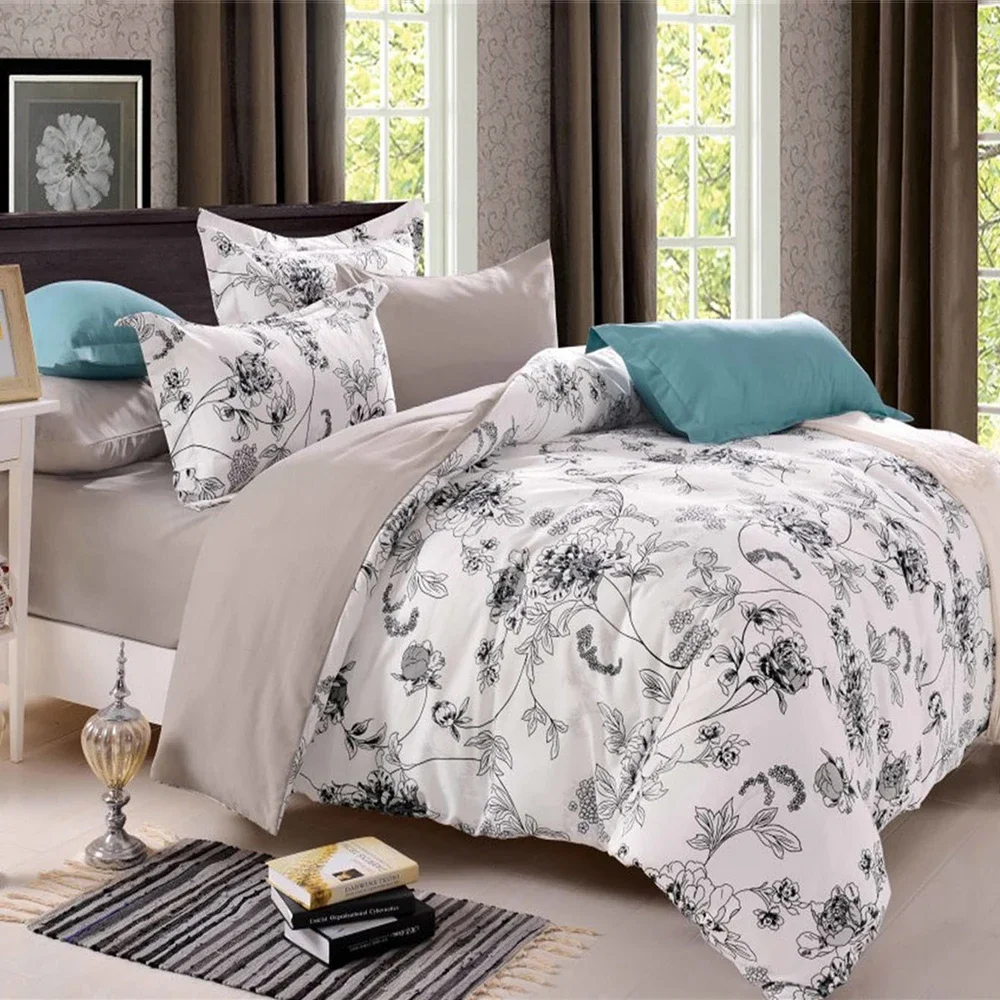 

Modern Minimalist Style Bedding Set Bedclothes Include Duvet Cover Bed Sheet Pillowcase Comforter Bedding Sets Bed Linen