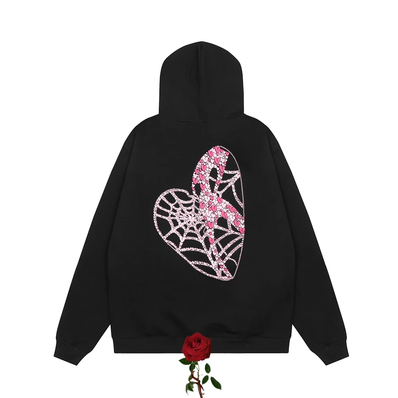 Spider Web Love Letter Print Revenge Hoodie Sweatshirts Unisex Leisure Simple Streetwear Revenge Clothes
Spider Web Love Letter Print Revenge Hoodie Sweatshirts Unisex Leisure Simple Streetwear Revenge Clothes