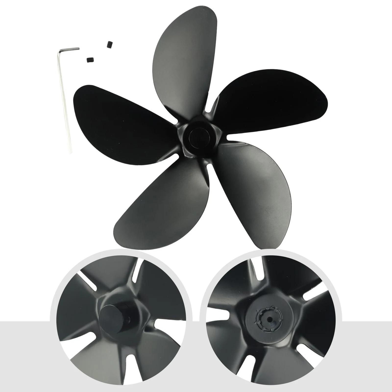 1PC 5-Blade Aluminum Alloy Fireplace Fan Blade 18cm Powered Stove Fan Blade Accessories For Fireplaces Stoves
1PC 5-Blade Aluminum Alloy Fireplace Fan Blade 18cm Powered Stove Fan Blade Accessories For Fireplaces Stoves