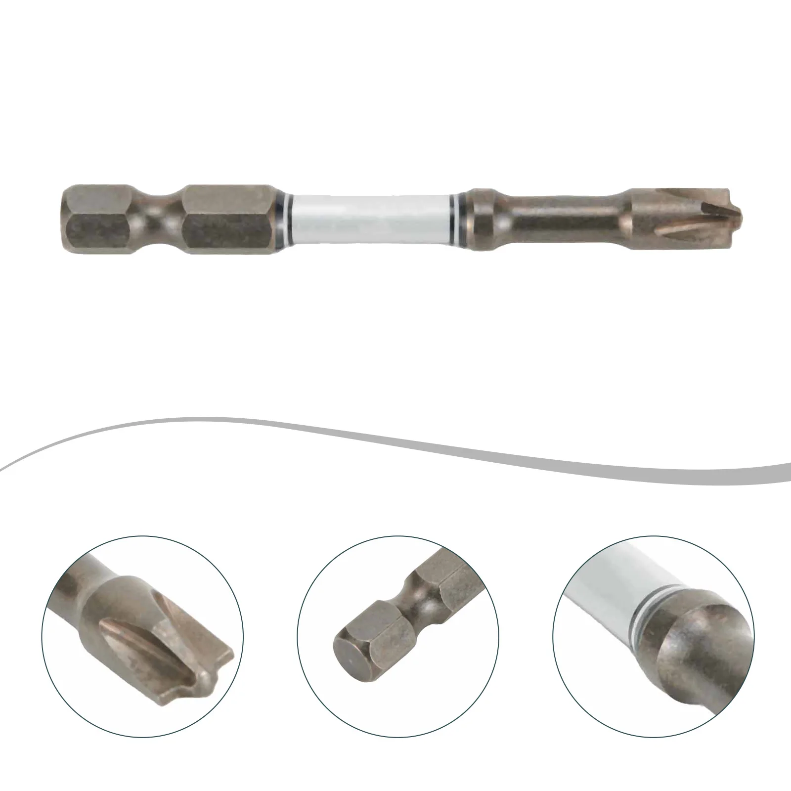 Batch Head Screwdriver Bit Hand Tools 6mm Anti Non-slip Cross Electrician FPH2 Hardness Impact Bit Magnetic Tools
Batch Head Screwdriver Bit Hand Tools 6mm Anti Non-slip Cross Electrician FPH2 Hardness Impact Bit Magnetic Tools