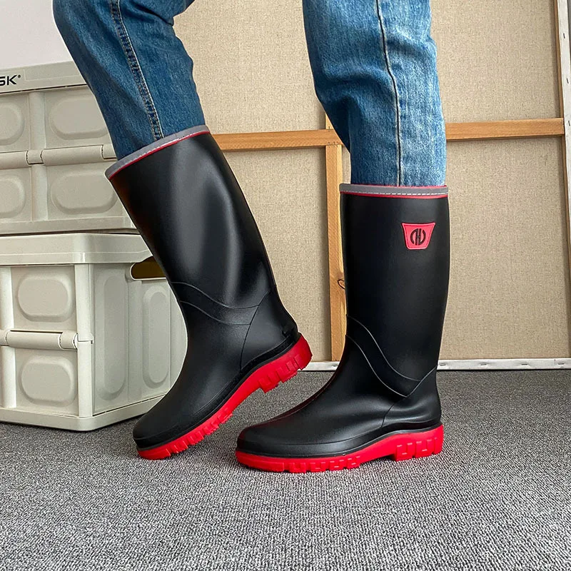 Plus Size 39-45 Unisex Fashion Rain Boots Summer New Outdoor Leisure Waterproof Non-slip Wear-resistant Work Rain Boot Overshoes
Plus Size 39-45 Unisex Fashion Rain Boots Summer New Outdoor Leisure Waterproof Non-slip Wear-resistant Work Rain Boot Overshoes