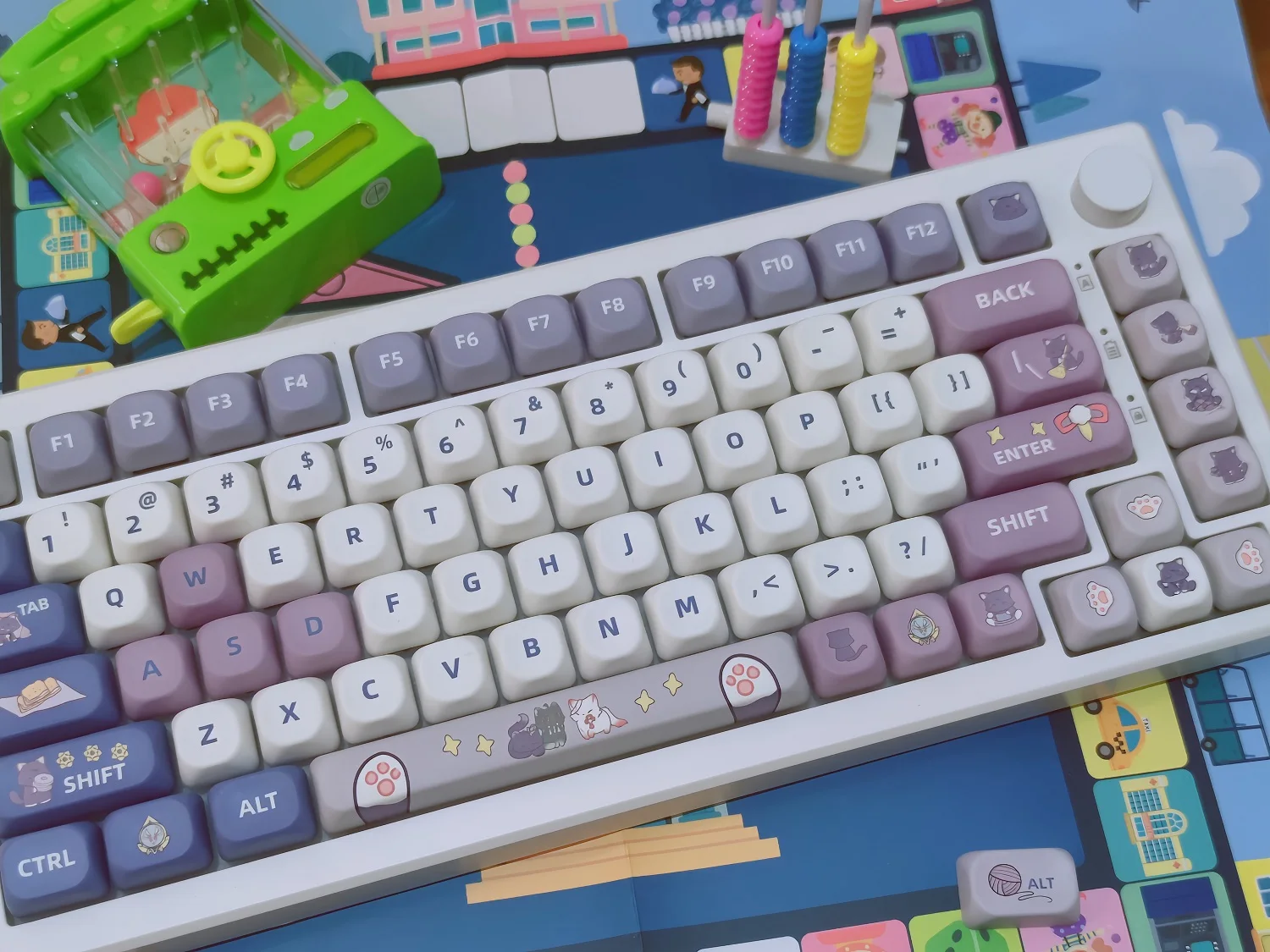 Genshin Impact Wanderer Meow Keycaps Balladeer Cat Key Cap MOA Profile PBT Thermal Sublimation Mechanical Keyboard Keycap Set
Genshin Impact Wanderer Meow Keycaps Balladeer Cat Key Cap MOA Profile PBT Thermal Sublimation Mechanical Keyboard Keycap Set