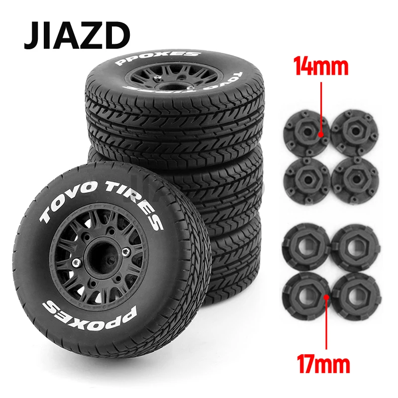 1:10 4PCS Short Course Truck 113MM Tire & 12 Bead-Lock Wheel Rims Hub 12MM HEX for 1/8 RC SLASH VKAR 10SC HPI NEW ENRON
1:10 4PCS Short Course Truck 113MM Tire & 12 Bead-Lock Wheel Rims Hub 12MM HEX for 1/8 RC SLASH VKAR 10SC HPI NEW ENRON