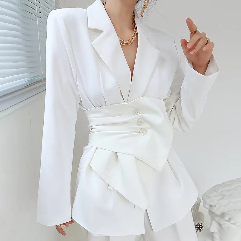 Women's Suit Classic Spring New Design Sense Strapped Suit Jacket Senior Suit Loose Casual Fashion Suit Patchwork Women's Coat
Women's Suit Classic Spring New Design Sense Strapped Suit Jacket Senior Suit Loose Casual Fashion Suit Patchwork Women's Coat