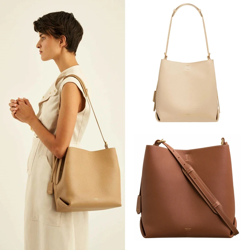 Oroton Bucket Bag Women's Cowhide Fashion Casual College Style Commuting OL Versatile Leather Women's Bag Large Capacity Bag
Oroton Bucket Bag Women's Cowhide Fashion Casual College Style Commuting OL Versatile Leather Women's Bag Large Capacity Bag