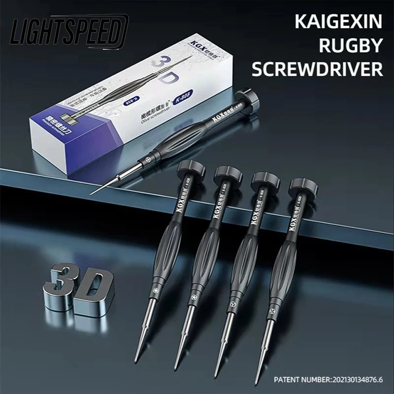 KGX 3D Rugby Precision Screwdriver Is Suitable For IPhone Android Mobile Phone Repair And Disassembly Bolt Driver Tool Kits Ext
KGX 3D Rugby Precision Screwdriver Is Suitable For IPhone Android Mobile Phone Repair And Disassembly Bolt Driver Tool Kits Ext