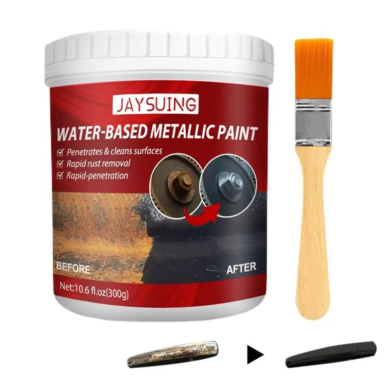 Water Based Paint Rust Converter Paint With Brush 300g Rust Converter Paint Effective Car Rust Removal For Garage Car Sink And
Water Based Paint Rust Converter Paint With Brush 300g Rust Converter Paint Effective Car Rust Removal For Garage Car Sink And