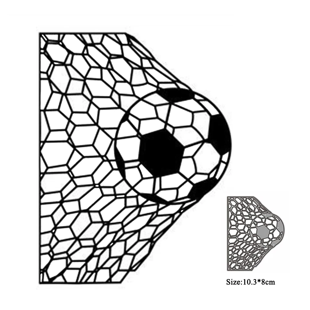 Metal Cutting Dies Scrapbooking Football Crafts Embossing Folders Making Template Stencil Die Cut 
Metal Cutting Dies Scrapbooking Football Crafts Embossing Folders Making Template Stencil Die Cut