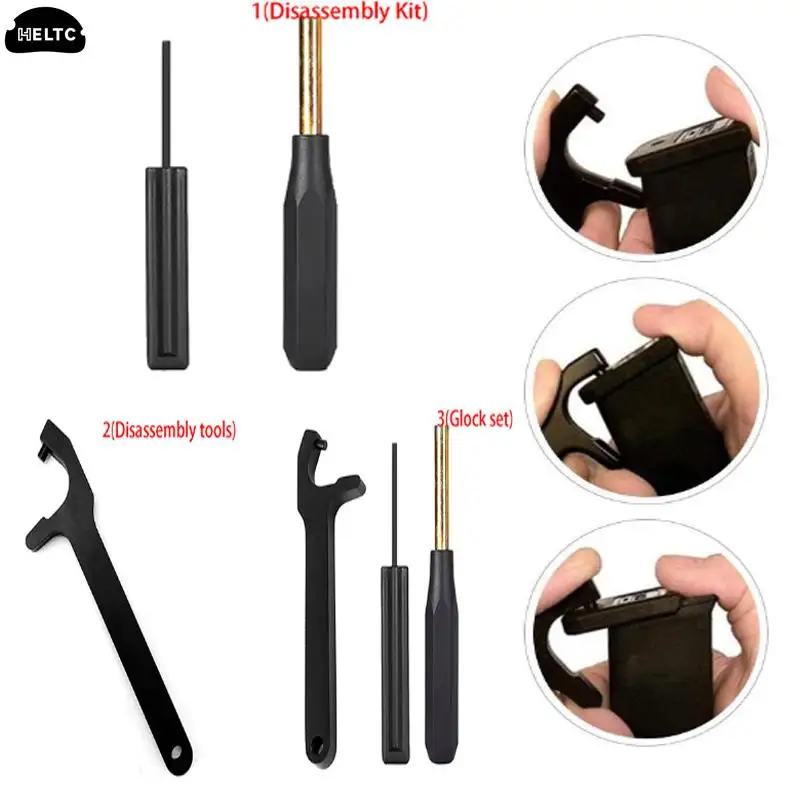 

1/2/3Pcs/Set Glock Magnetic Plate Disassembly Removal Front Sight Mount Removal Installation Tool Kit Glock Accessories