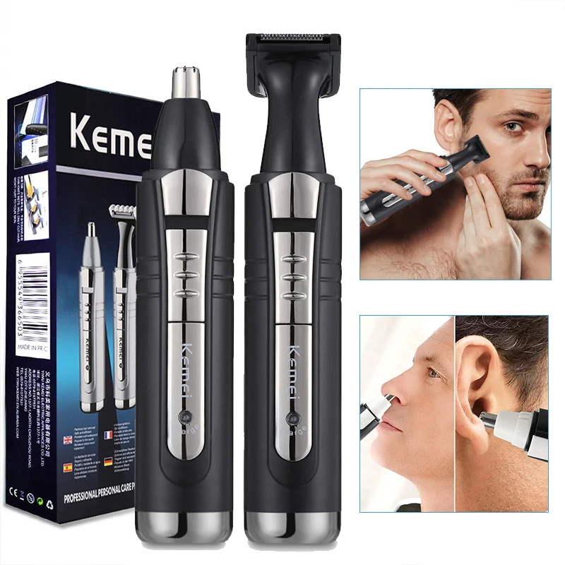 Electric Nose and Ear Trimmer 2 In 1 Face Care Hair Trimmer for Men Personal Care Tools Small Clipper with Cutting Guides
Electric Nose and Ear Trimmer 2 In 1 Face Care Hair Trimmer for Men Personal Care Tools Small Clipper with Cutting Guides