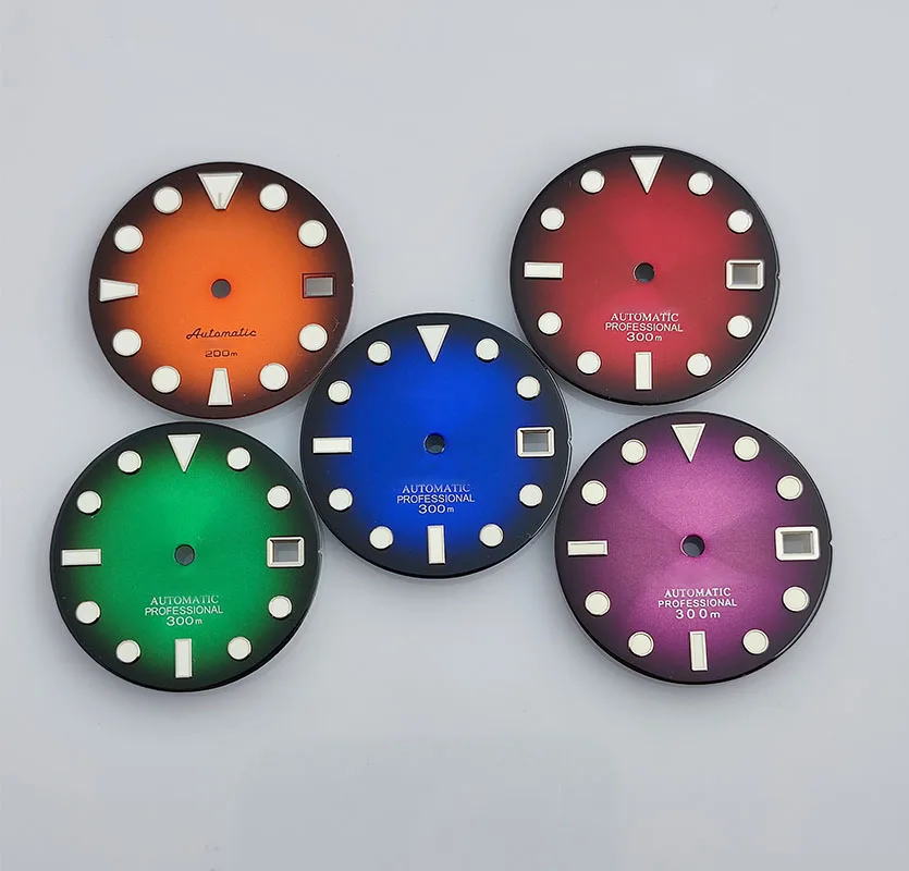 28.5mm Nh35 Dial Green Luminous Automatic Movement Case With S Logo Gradient Watch Accessories
28.5mm Nh35 Dial Green Luminous Automatic Movement Case With S Logo Gradient Watch Accessories