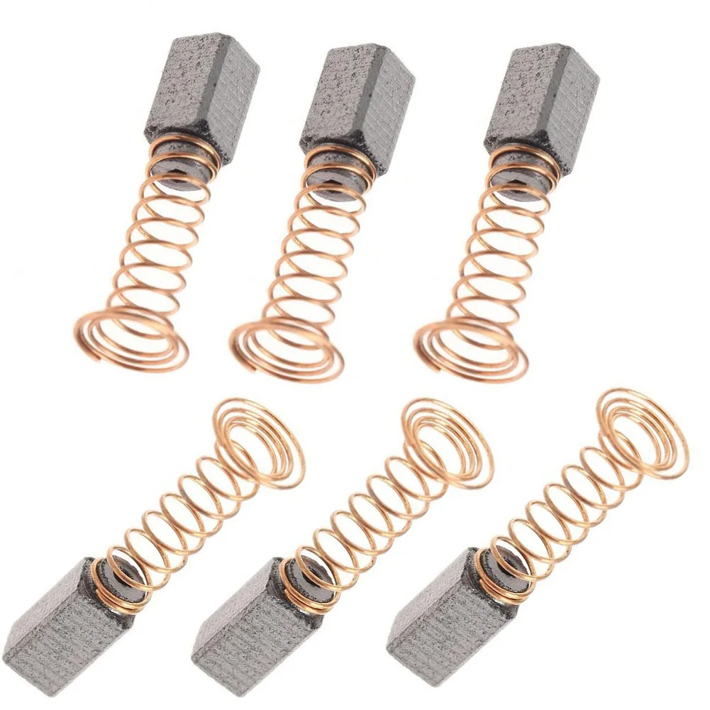 6Pcs For D3000 Electric Motor Carbon Brushes Repairing Part Graphite Brushes 7.9x5.5x4.8mm Grinder Rotary Tool Motor Replacement
6Pcs For D3000 Electric Motor Carbon Brushes Repairing Part Graphite Brushes 7.9x5.5x4.8mm Grinder Rotary Tool Motor Replacement