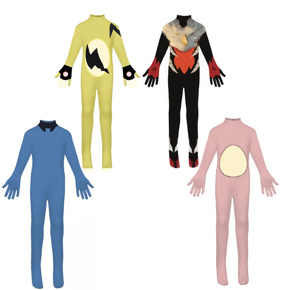Game Pworld Zoe Cosplay Costume Adult Kids Cute Cartoon Jumpsuit Mask Full Set Grizzbolt Role Play Bodysuit Halloween Party 
Game Pworld Zoe Cosplay Costume Adult Kids Cute Cartoon Jumpsuit Mask Full Set Grizzbolt Role Play Bodysuit Halloween Party