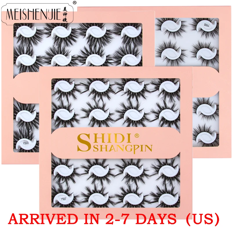 MEISHENJIE 20 Pairs 3D Mink Lashes Natural Eyelashes Dramatic False Eyelashes Faux Cils Makeup Fake Eyelash Extension maquiagem
MEISHENJIE 20 Pairs 3D Mink Lashes Natural Eyelashes Dramatic False Eyelashes Faux Cils Makeup Fake Eyelash Extension maquiagem