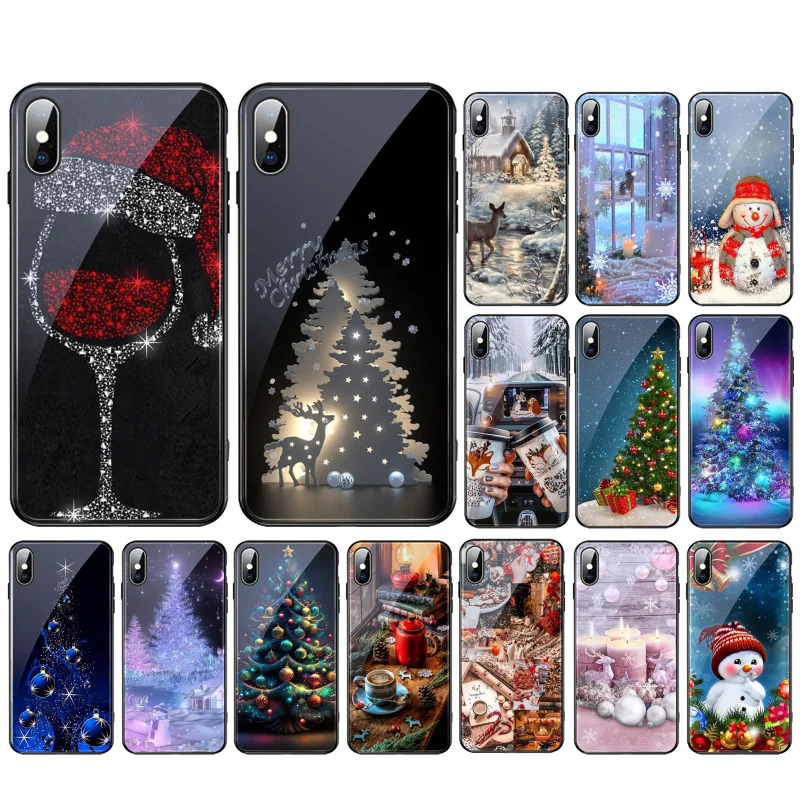 Glass Phone Case For Samsung S23 S22 S21 S20 Ultra S20 S22 S21 S10E S21 S20 FE S10 Plus Merry Christmas Shell
Glass Phone Case For Samsung S23 S22 S21 S20 Ultra S20 S22 S21 S10E S21 S20 FE S10 Plus Merry Christmas Shell