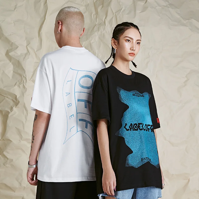 Combed Cotton Original National Fashion Short-sleeved High Street Loose Round Neck Couple Simple Short-sleeved Men's Fashion
Combed Cotton Original National Fashion Short-sleeved High Street Loose Round Neck Couple Simple Short-sleeved Men's Fashion