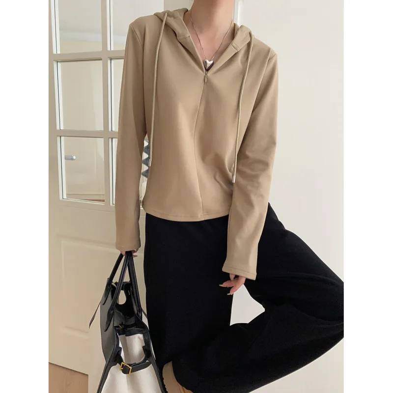 Autumn Winter Brushed Zipper Hoodies Women Slim Long Sleeve Casual Hooded Cardigans Coat
Autumn Winter Brushed Zipper Hoodies Women Slim Long Sleeve Casual Hooded Cardigans Coat