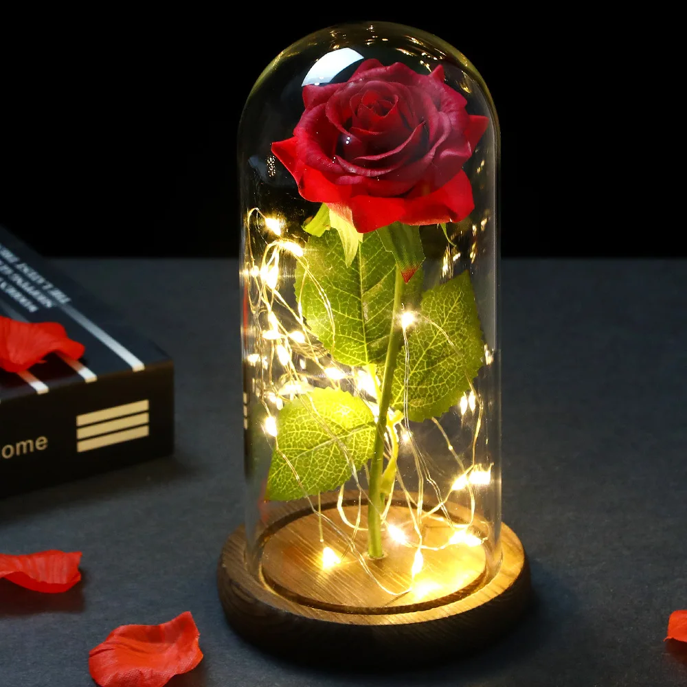Valentine's Day Mother's Day Gift 24K Foil Plated Roses Artifical Flowers Wedding Decor Lover Lighting Roses Christmas Gift
Valentine's Day Mother's Day Gift 24K Foil Plated Roses Artifical Flowers Wedding Decor Lover Lighting Roses Christmas Gift