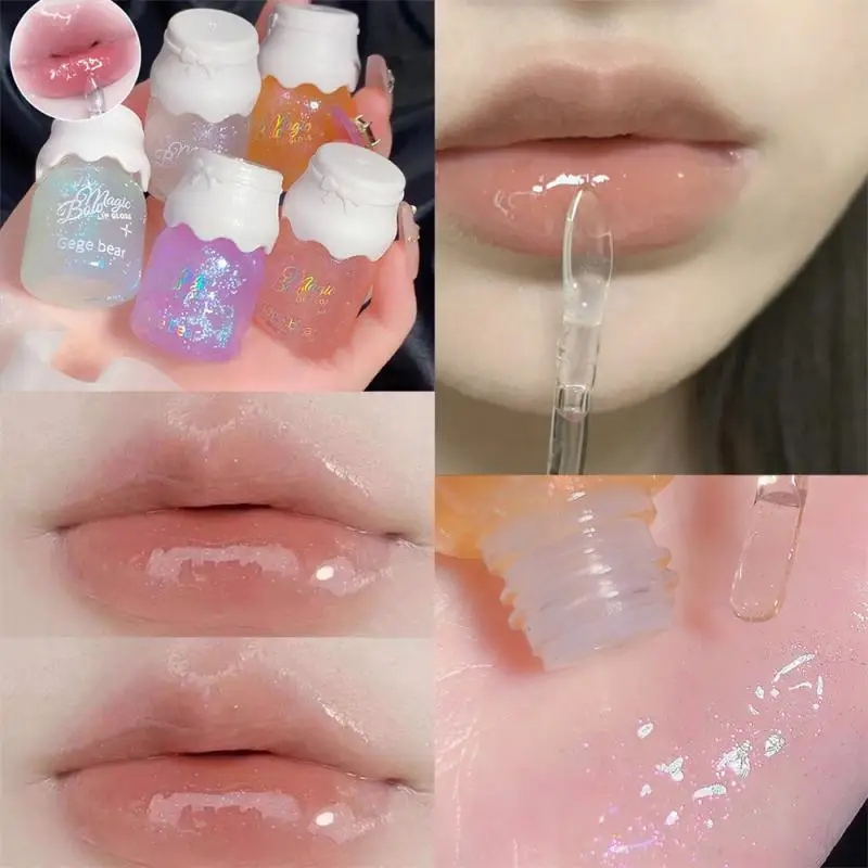 Gege Bear 5 Colors Mirror Water Lip Gloss Transparent Waterproof Glossy Liquid Lipstick Red Lip Tint Lip Glaze Beauty Cosmetics
Gege Bear 5 Colors Mirror Water Lip Gloss Transparent Waterproof Glossy Liquid Lipstick Red Lip Tint Lip Glaze Beauty Cosmetics
