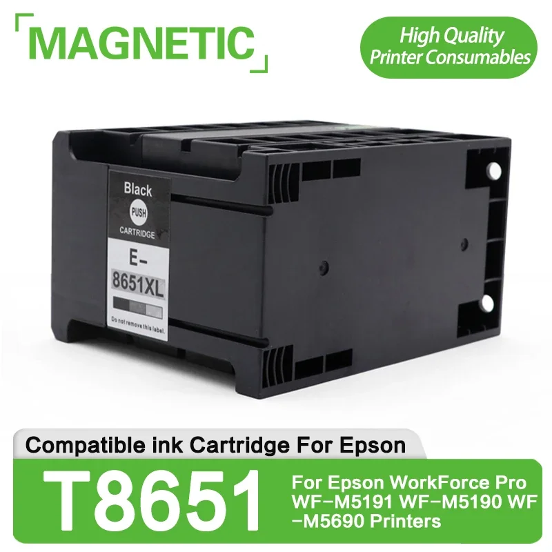 

Новый чернильный картридж T8651, совместимый с T8651, T8651XL, пигментные чернила для принтеров EPSON