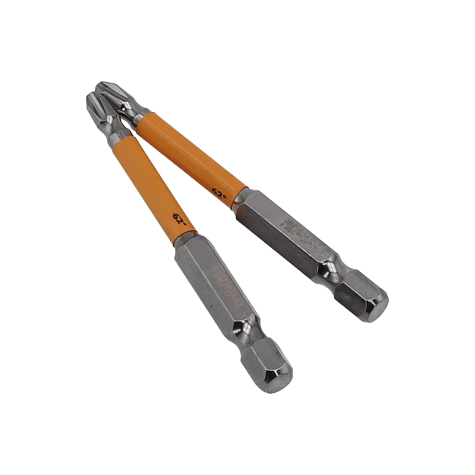 Impact Drill Bit Screwdriver Bits 80mm Alloy Steel Brown HRC62° PH2 Silver 1/4''(6.35mm) Hex 100mm Hand Drills
Impact Drill Bit Screwdriver Bits 80mm Alloy Steel Brown HRC62° PH2 Silver 1/4''(6.35mm) Hex 100mm Hand Drills