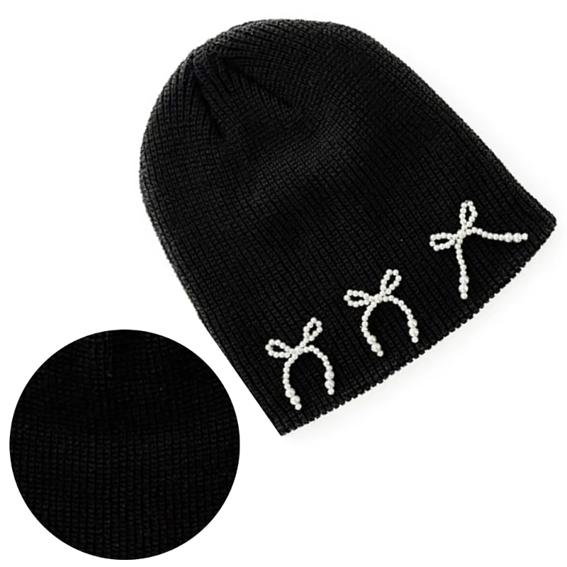 

Женские шапочки с жемчугом, уличная уличная одежда для подростков, шляпа с черепом, лыжная езда на велосипеде на открытом