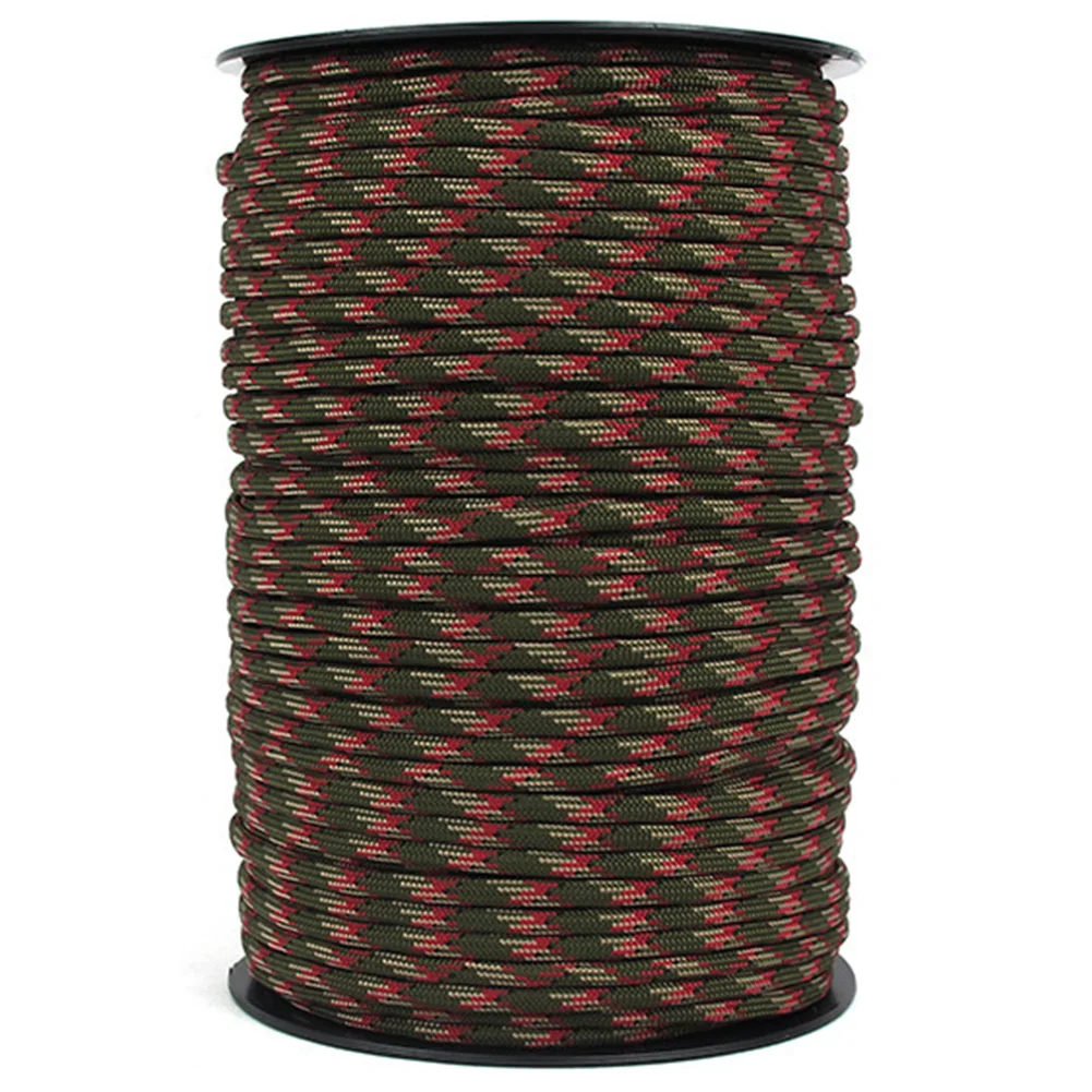 100 м 7-Core-Paracord 4 мм для кемпинга, походов, искусственный парашютный шнур, палатка, ремешок, лента для одежды, инструменты для улицы
100 м 7-Core-Paracord 4 мм для кемпинга, походов, искусственный парашютный шнур, палатка, ремешок, лента для одежды, инструменты для улицы