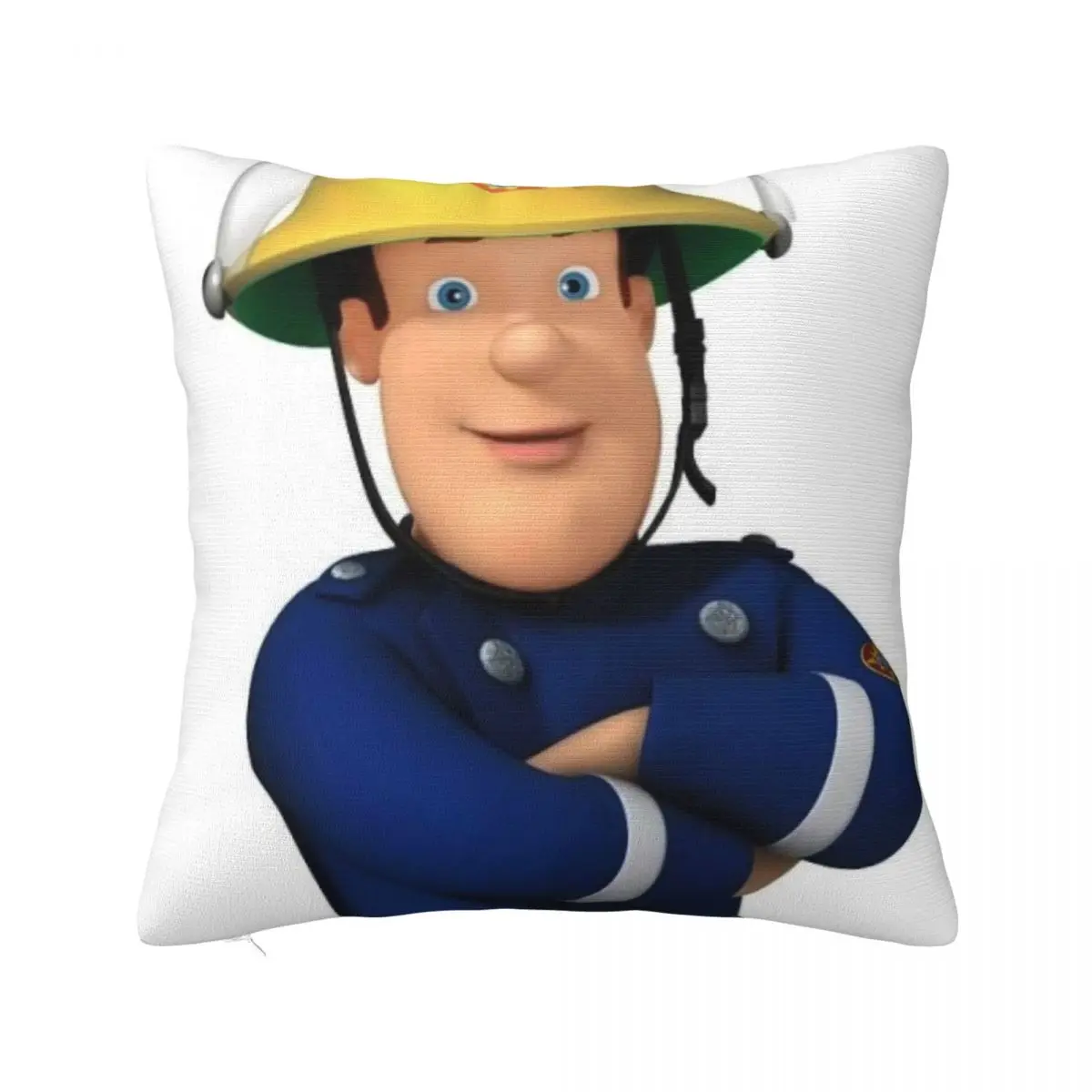 

Fireman Sam Pillowcase Printing Polyester Cushion Cover Decoration Pillow Case Cover Seater Square 45*45cm